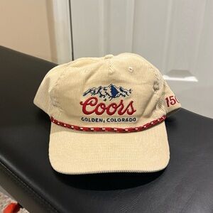 Coors Corduroy Rope Hat